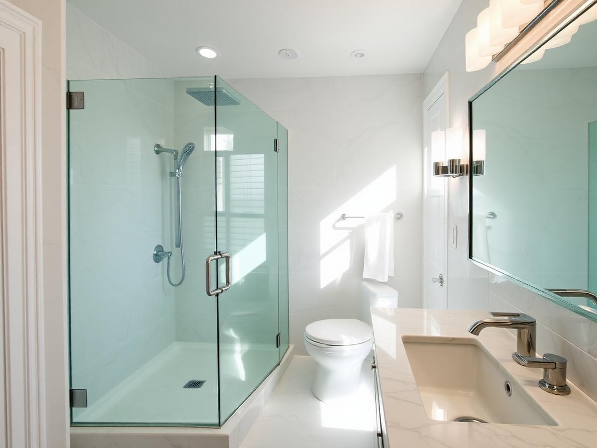 Ensuite Bathroom after cleaning