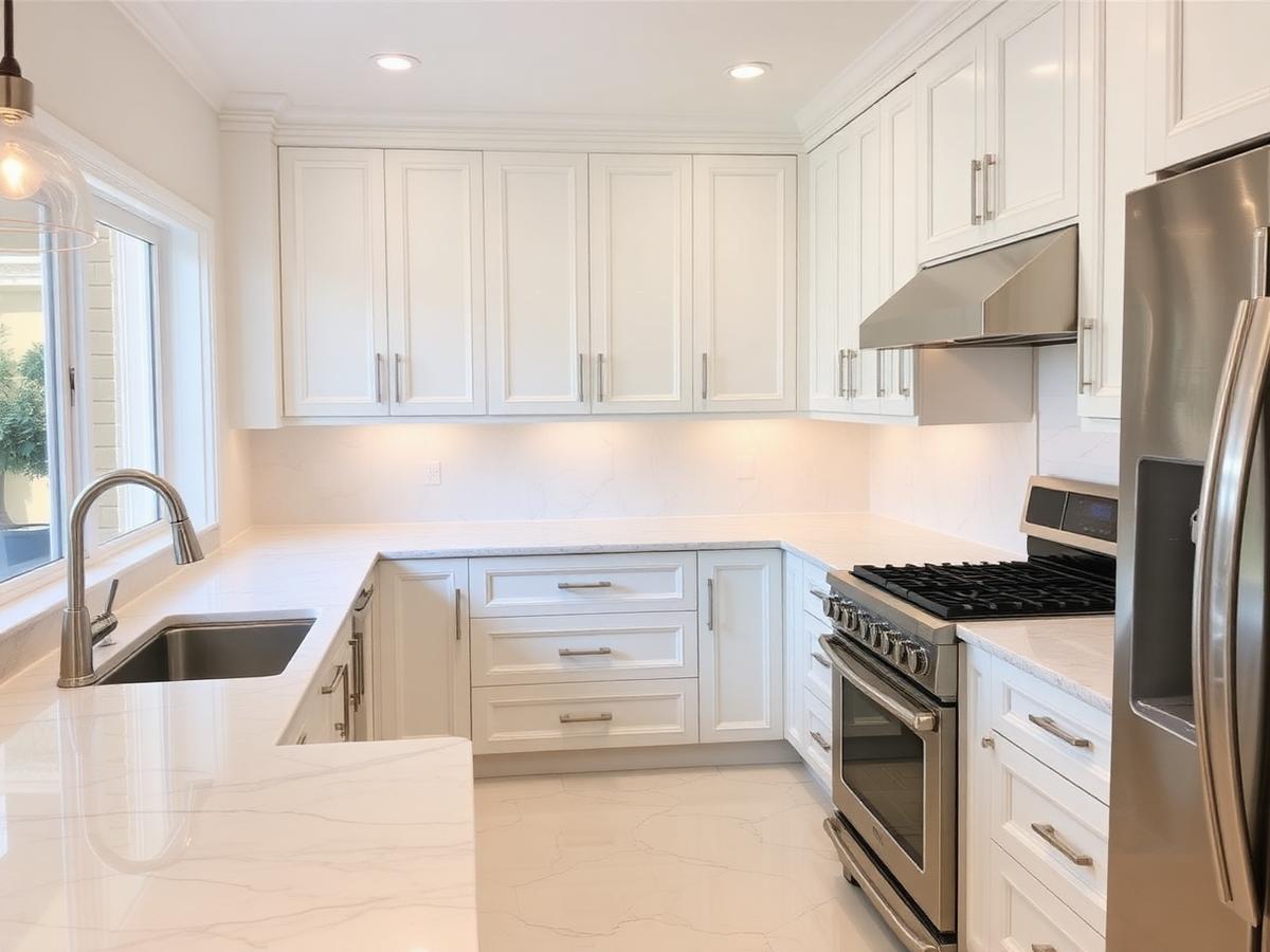 Kitchen Reset after cleaning